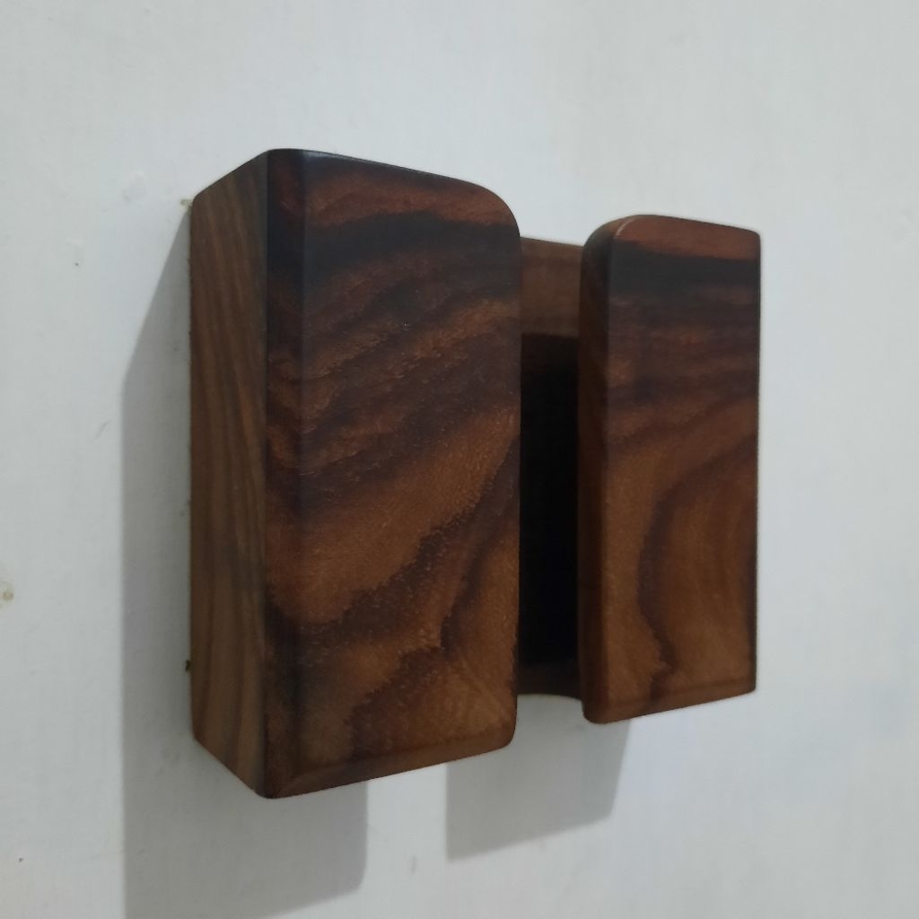 Tempat Cas Hp Dinding | Holder Hp Tempel | Rak Charger Hp | Holder Charger Phone | Handmade Kayu Son