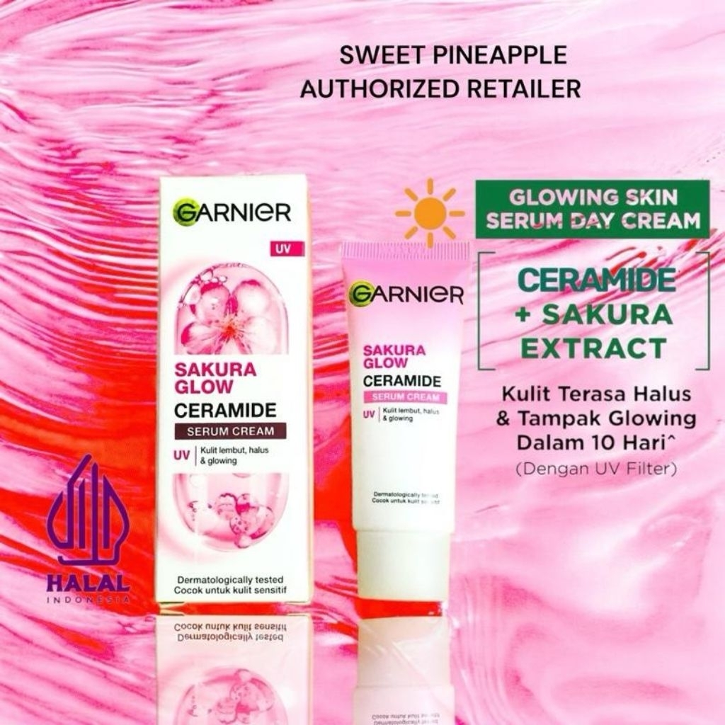 GARNIER UV Serum Cream Sakura Glow 20ml