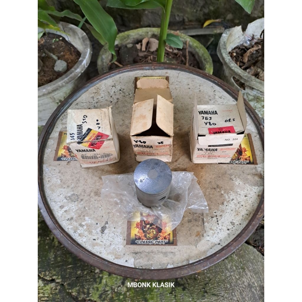 seher piston v75 v80 oversize std 0 25 ORIGINAL BARU 3E5 ring seher piston yamaha v80 v75 ring pisto