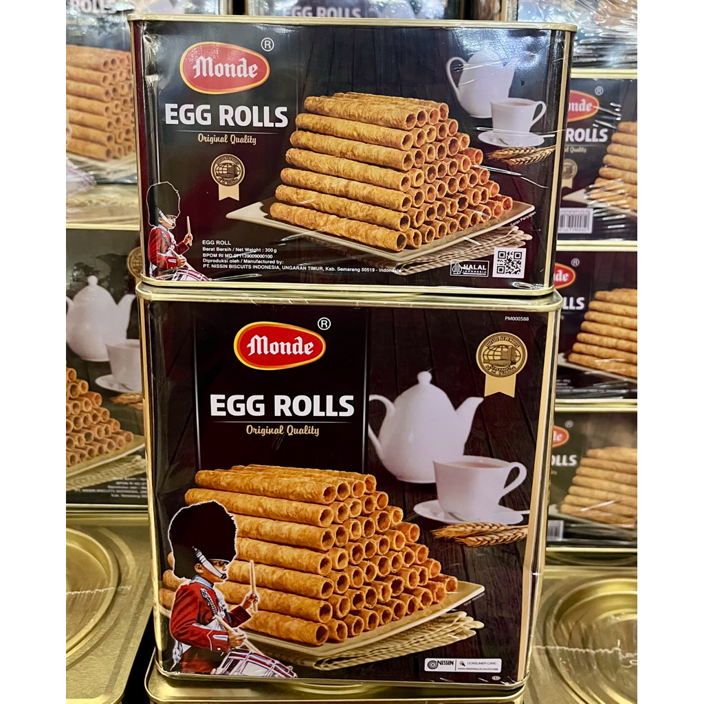 MONDE EGG ROLL KALENG/MONDE EGG ROLL/MONDE JAJAN LEBARAN