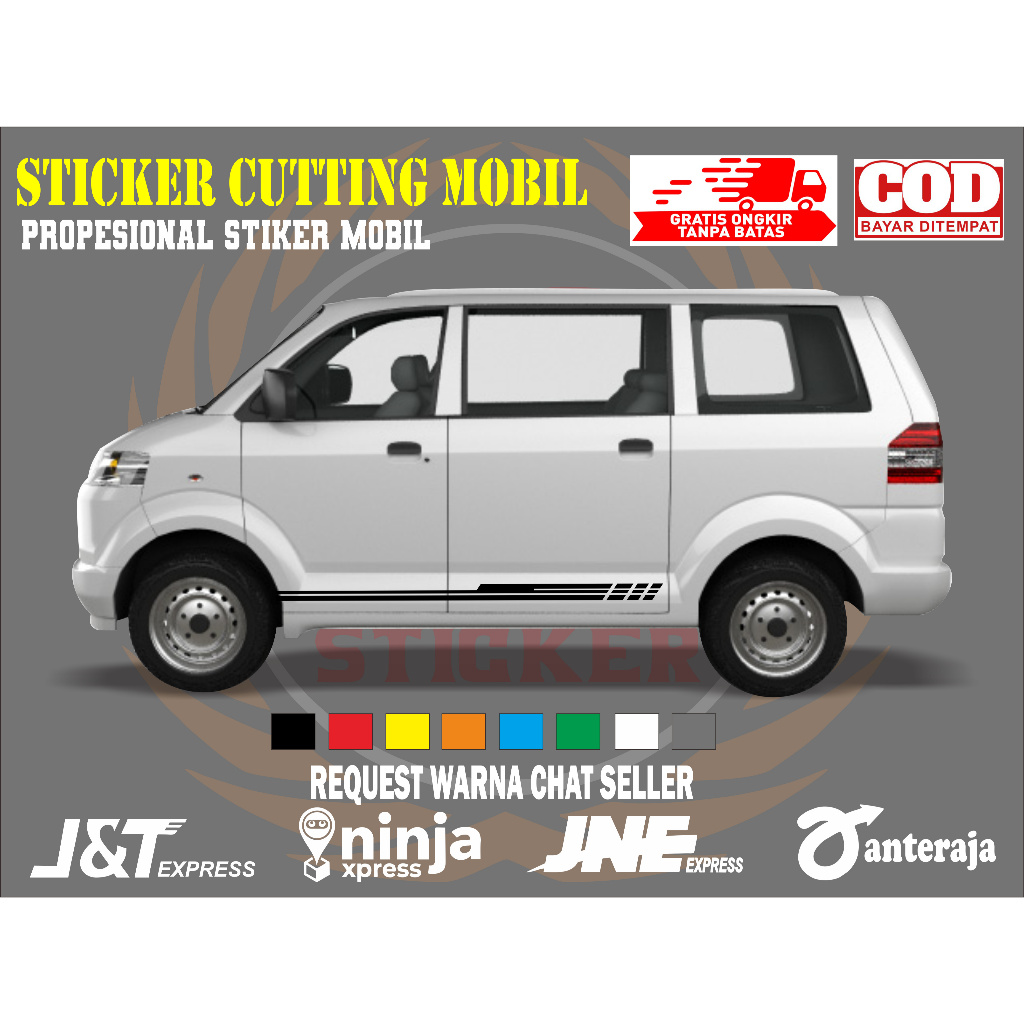 sticker mobil arena sticker mobil suzuki arena apv stiker mobil arena apv keren stiker variasi mobil