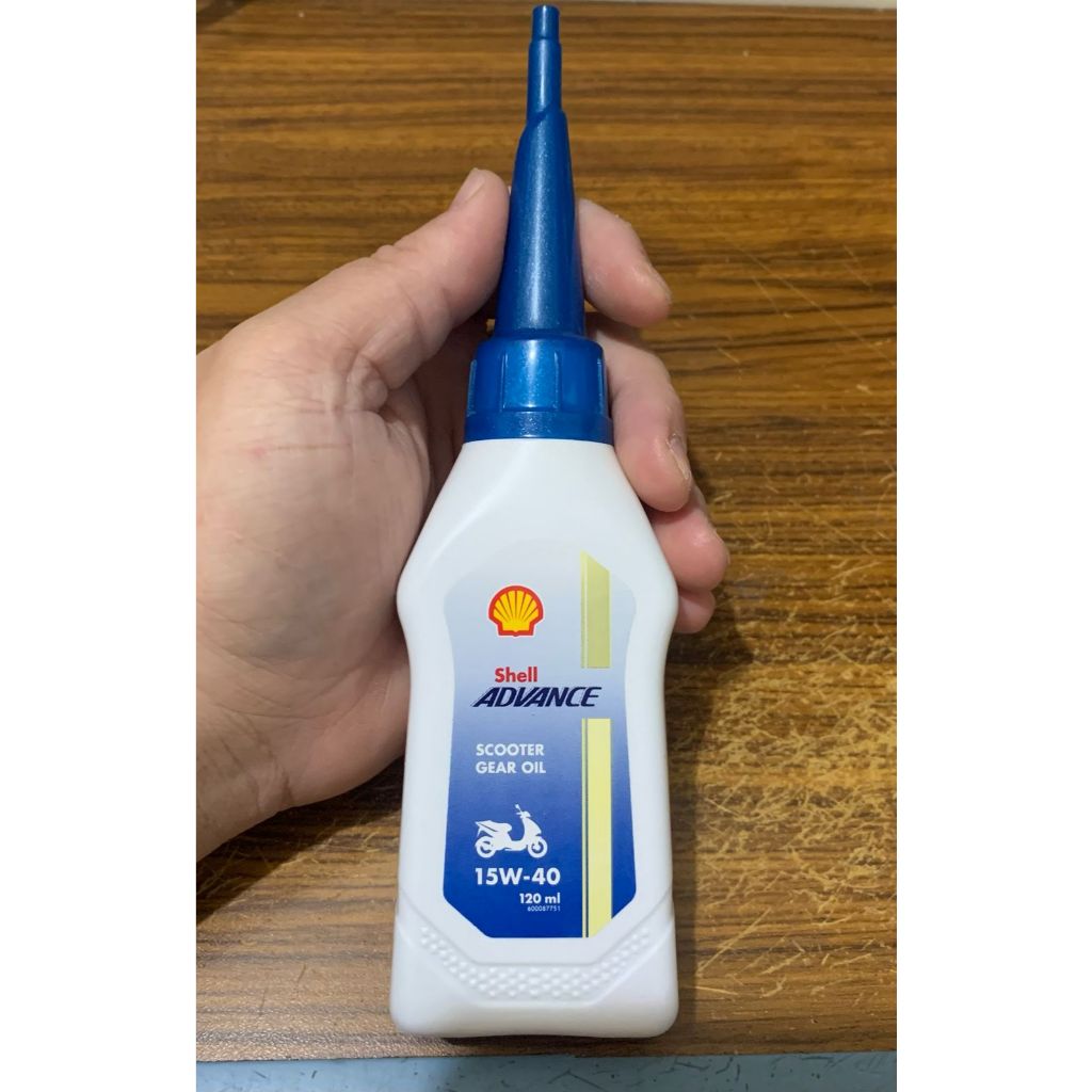 Oli Gear Scooter Oli Gardan Motor Shell Matic 15W-40 120ML SHELL ADVANCED 100% ORIGINAL  beat vario