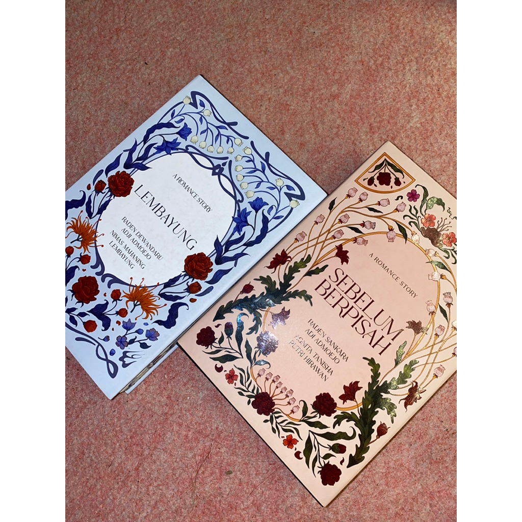 NOVEL LEMBAYUNG & SEBELUM BERPISAH HC by NONA MERAH MUDA