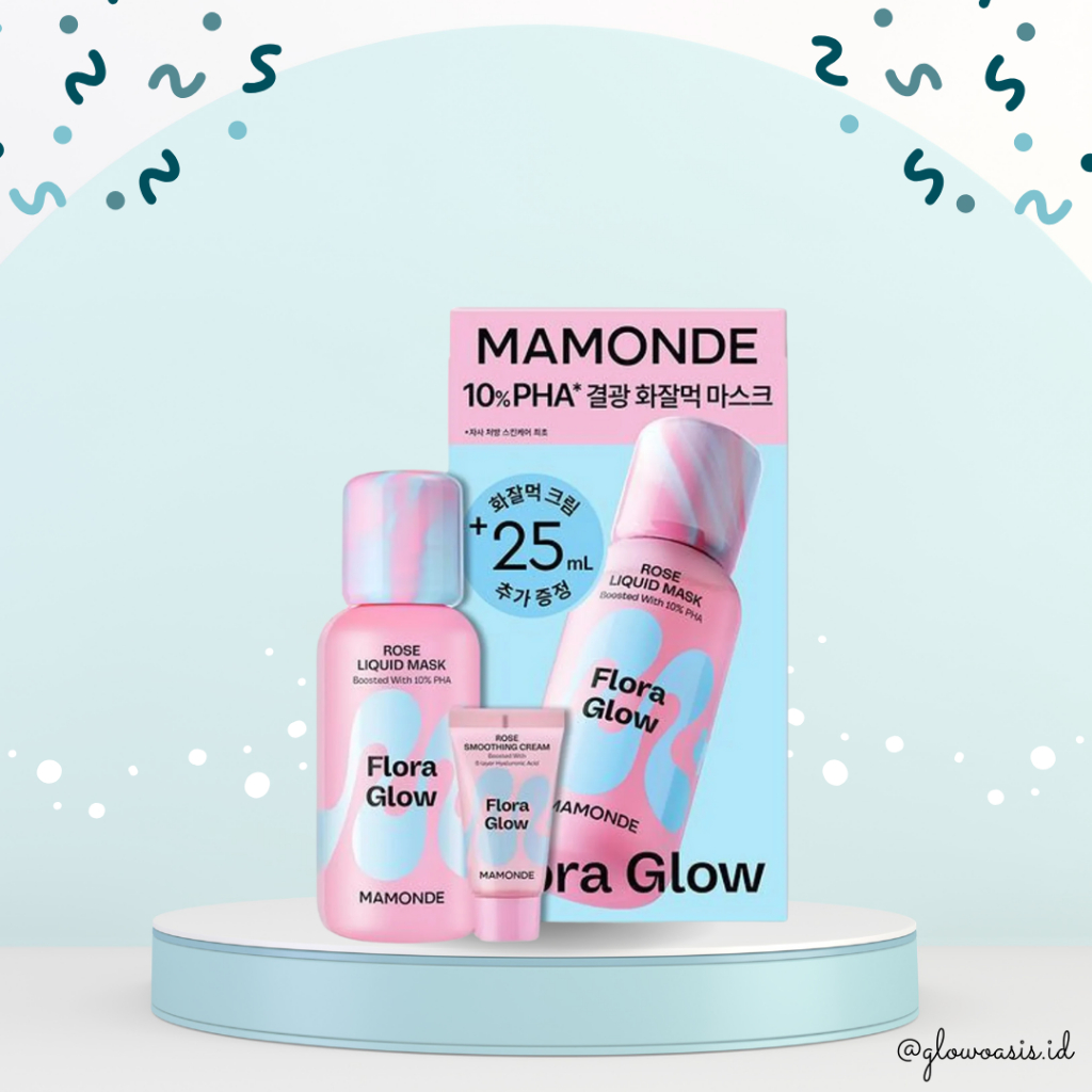 Mamonde Flora Glow Rose Liquid Mask 80ml