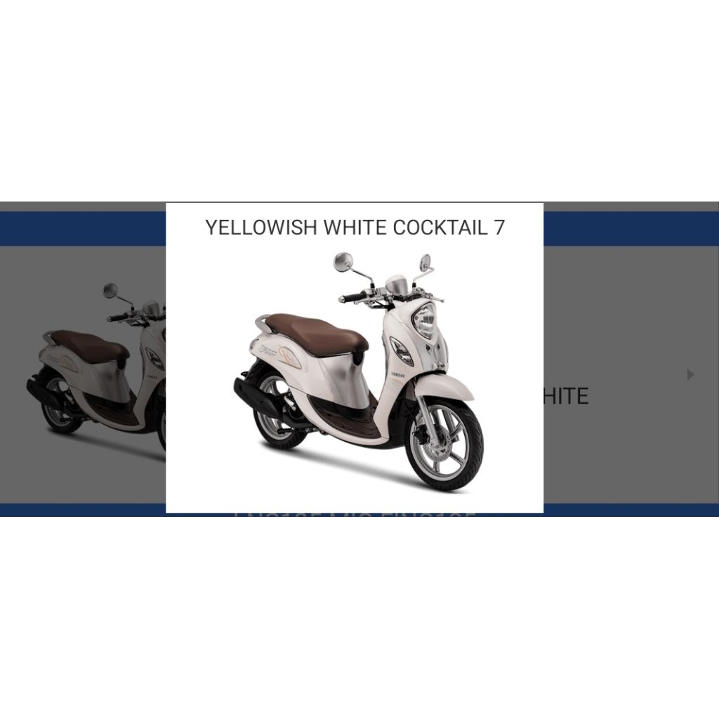 full body halus Fino 125 original 13 pcs Yamaha 1YD-H4144-00 ygp