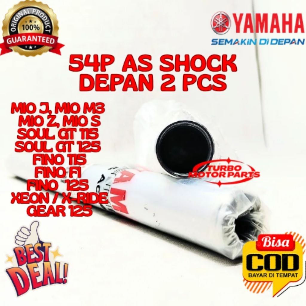 AS SHOCK DEPAN 2 PCS ORIGINAL YAMAHA KODE 54P, AS SHOCK DEPAN MIO J, AS SHOCK DEPAN MIO 3, AS SHOCK 
