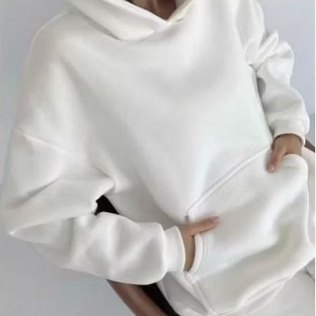 HODIE BOXY POLOS PUTIH BW 330GSM