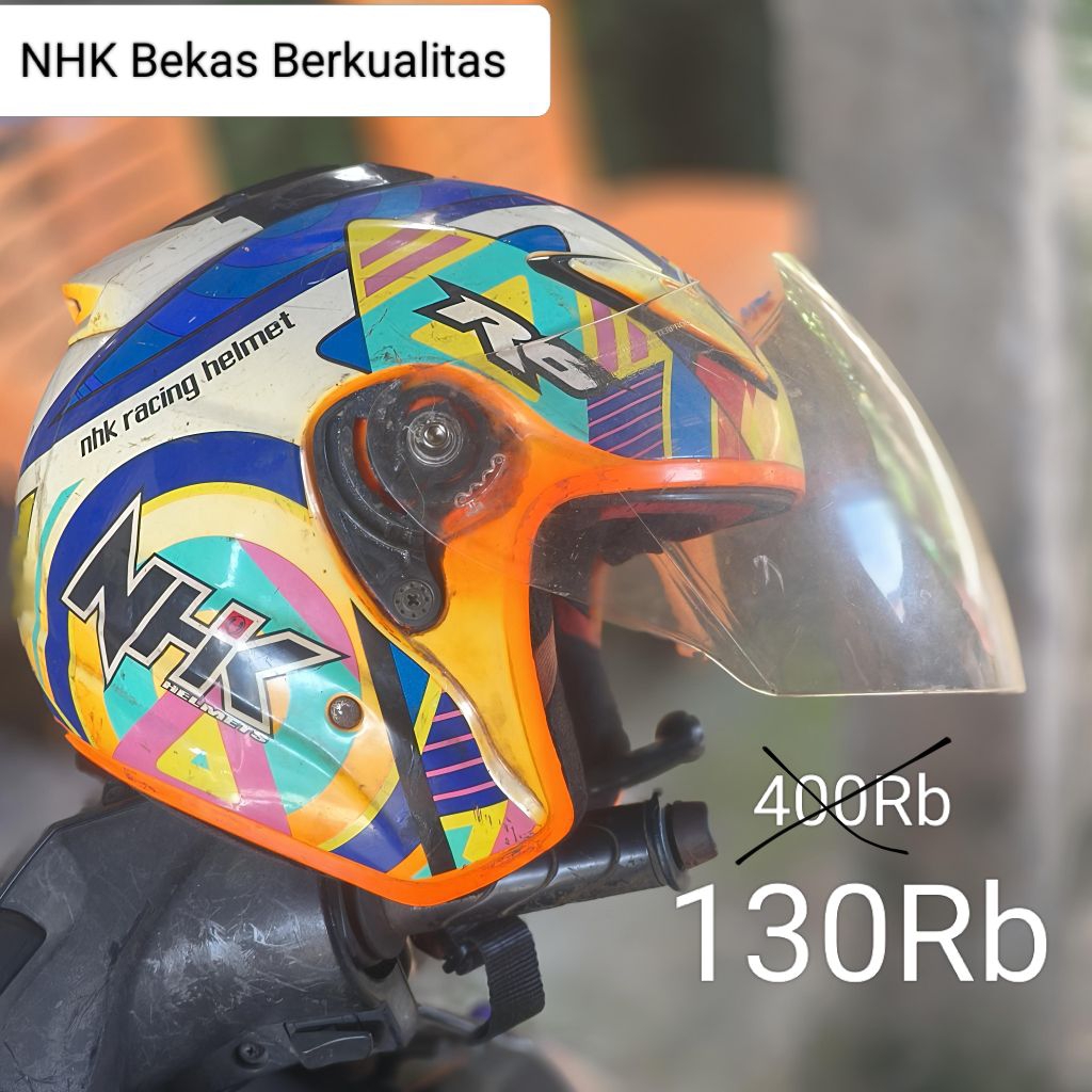 Helm NHK-R6 Bekas Berkualitas harga terjangkau