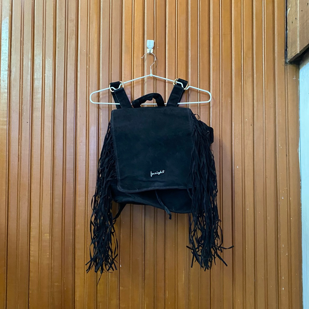 Tas Ransel Tali-tali Insight Hitam Preloved