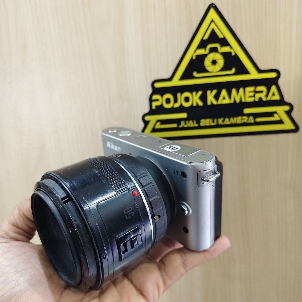 Nikon J1 / mirorless nikon j1 lensa fix bokeh / nikon j1 paket bokeh