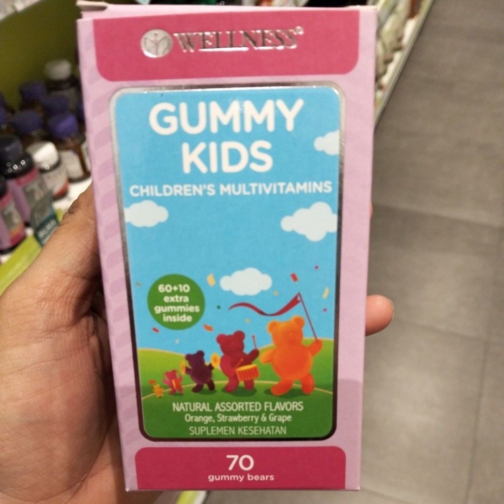 Wellness gummy kids multivitamin 70