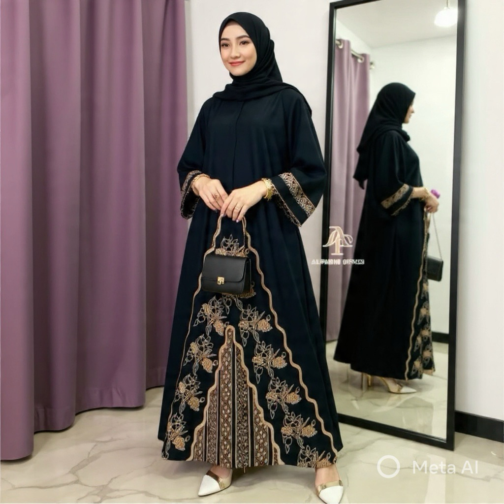 new product kafia kaftan longdress lowo gamis lowo kaftan jumbo kaftan ld 150