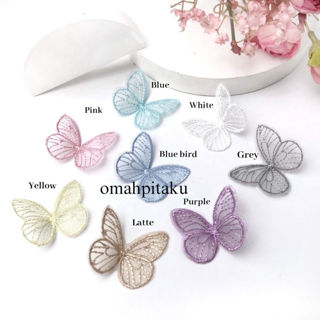 APLIKASI KUPU RENDA / KUPU LUCU / APLIKASI KUPU KUPU