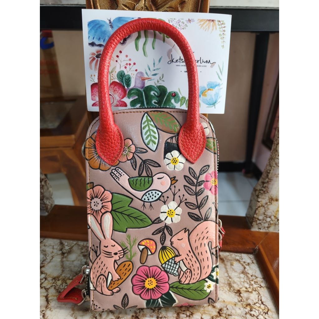 Tas handphone Sketsa Serlium Leather