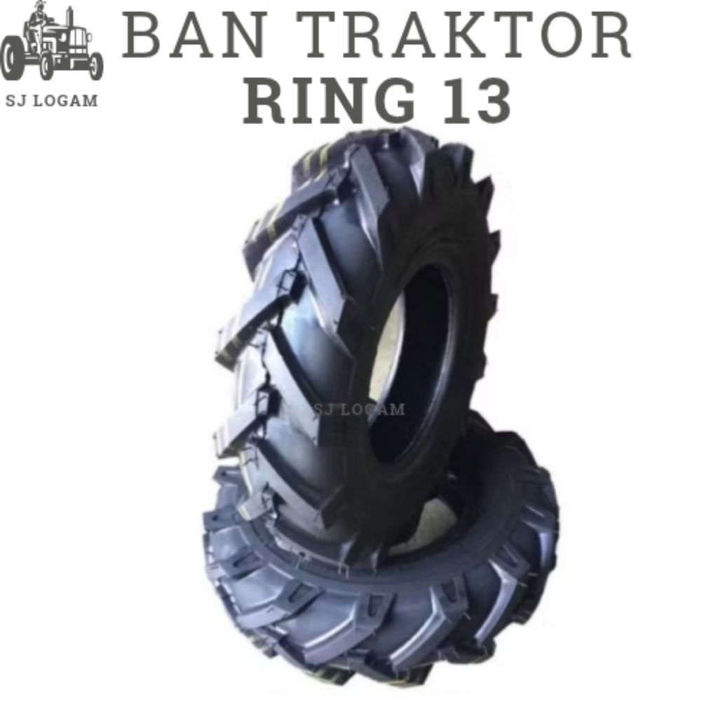 BAN LUAR TRAKTOR TANGAN YANMAR HAND TRAKTOR BAN ZETOR QUICK RING 13