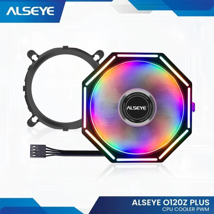 Alseye O120 ZPlus Fan Processor CPU Cooler PWM RGB AMD AM4 / LGA 1700 o120 z