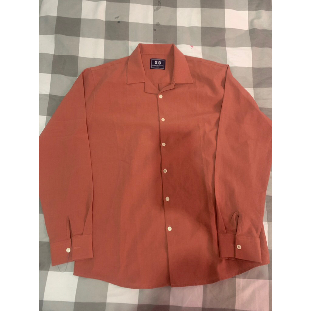 preloved kemeja storage the ground open scollar shirt