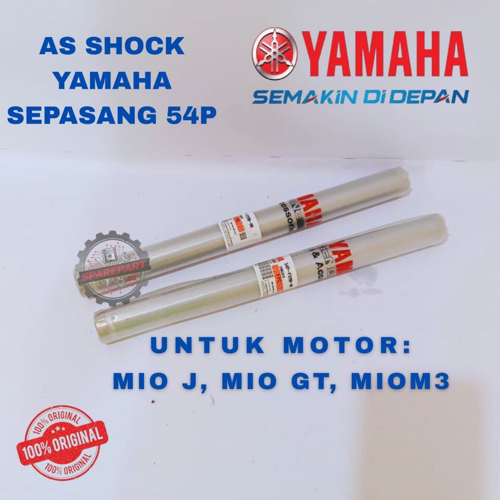 AS SHOCK  ORIGINAL YAMAHA KODE  54P MIO,AS SHOCK MIO J, AS SHOCK MIO GT, AS SHOCK MIO M3
