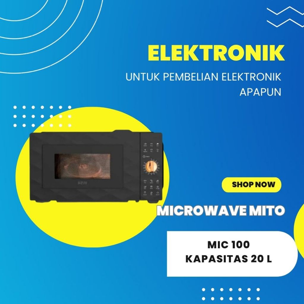 MICROWAVE MITO MODEL MIC 100 20 LITER