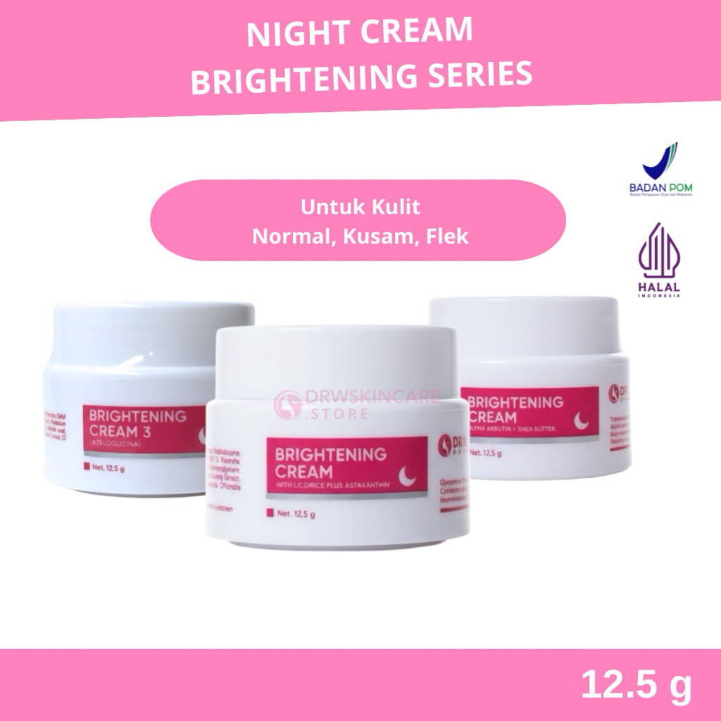 DRW Skincare Night Cream Brightening