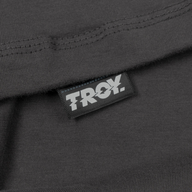 Troy Company T-shirt Dark Grey Archtype - Kaos Lengan Pendek Kaos Abu Gelap MTD 2717