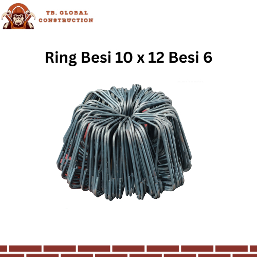 Ring Besi Ukuran 10x12 Besi 6 Cincin Besi Ukuran 10x12 Besi 6