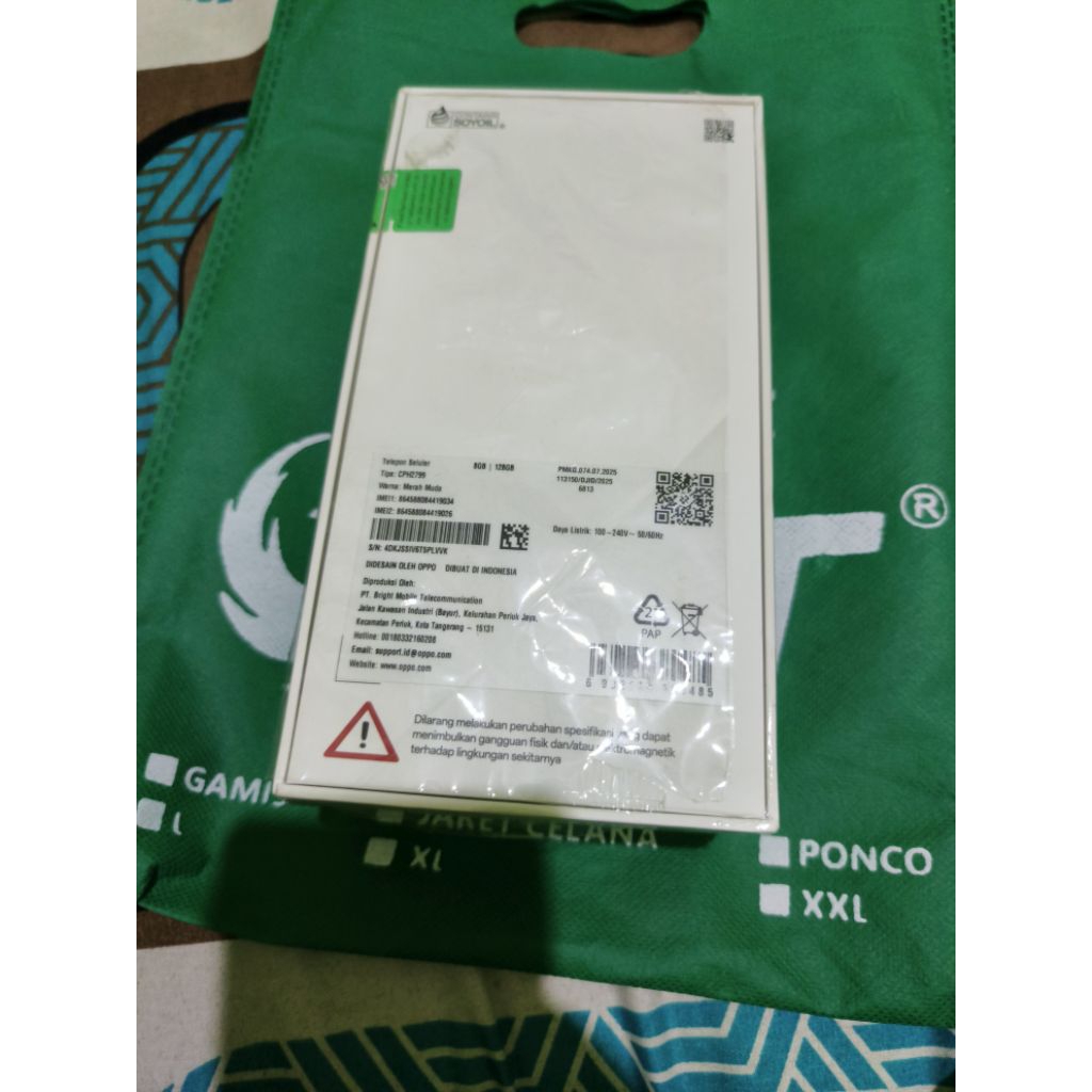 oppo a6 pro ram 8/128 open box