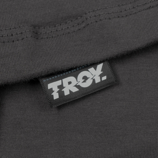 Troy Company Tshirt Dark Grey Infected - Kaos Lengan Pendek Kaos Abu Gelap MTD 2800