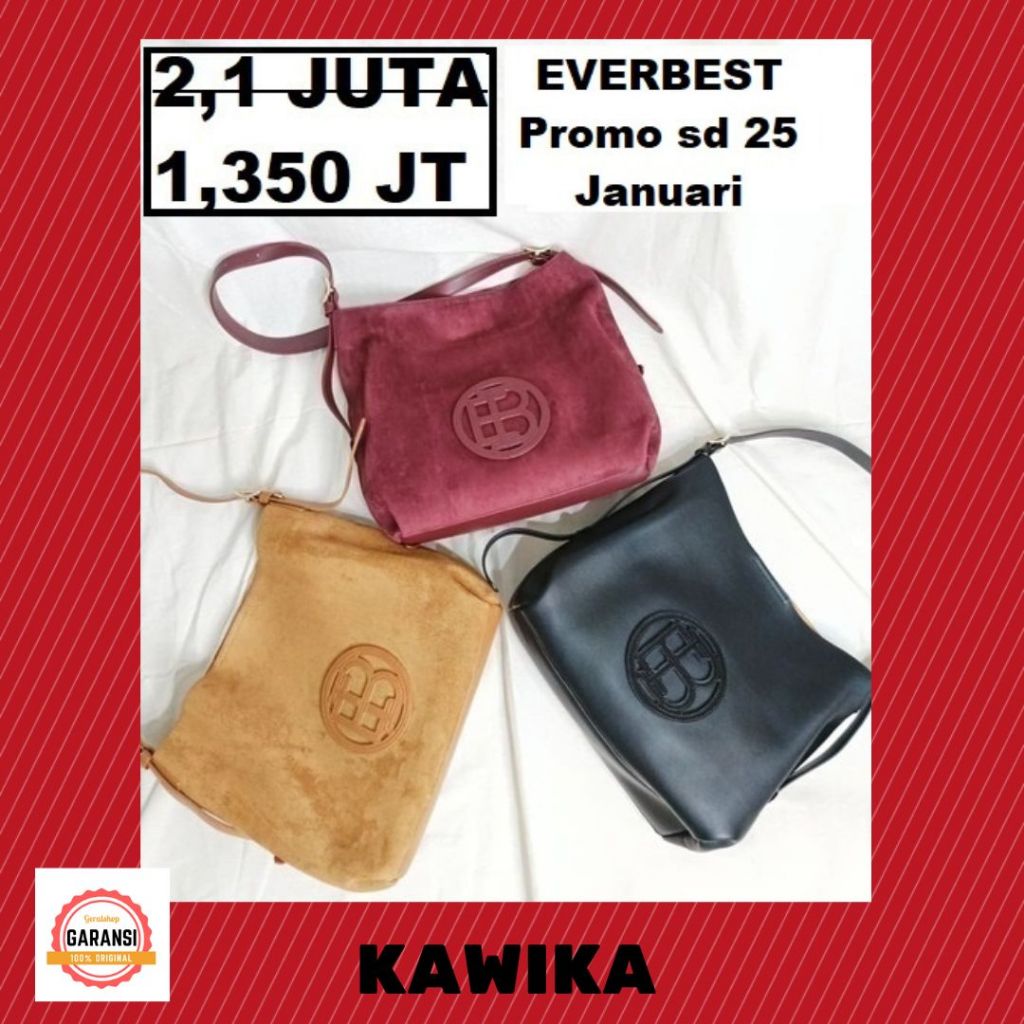 Tas Everbest wanita seri KAWIKA 100% original store