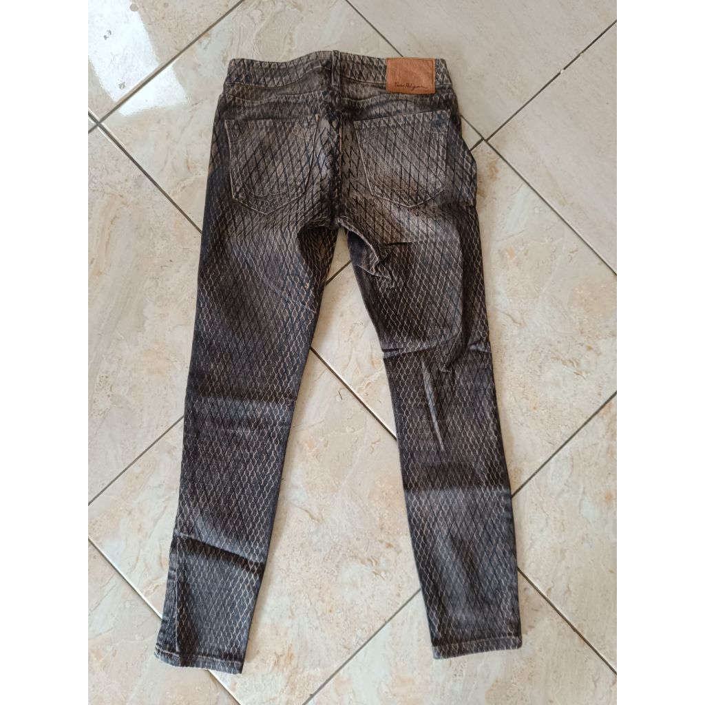 jeans snakeskin true religion bekas/second/pl/preloved