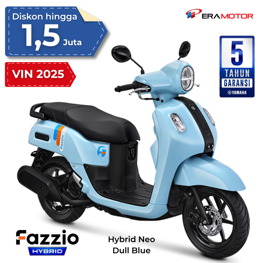 Yamaha Sepeda Motor Fazzio Hybrid Neo