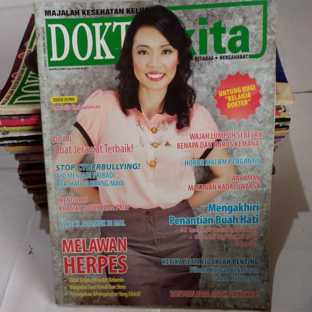 MAJALAH DOKTER KITA.MELAWAN HERPES