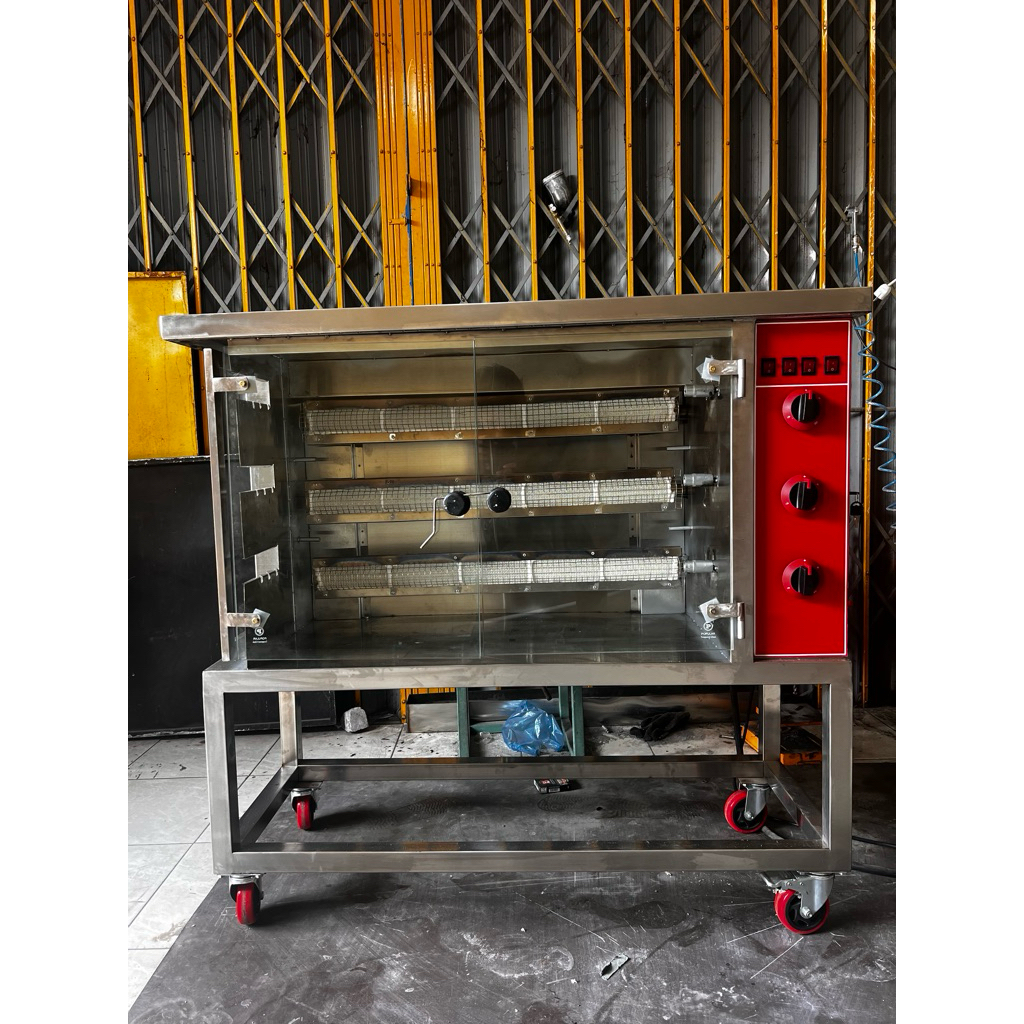 Mesin Ayam Guling 3 Stik