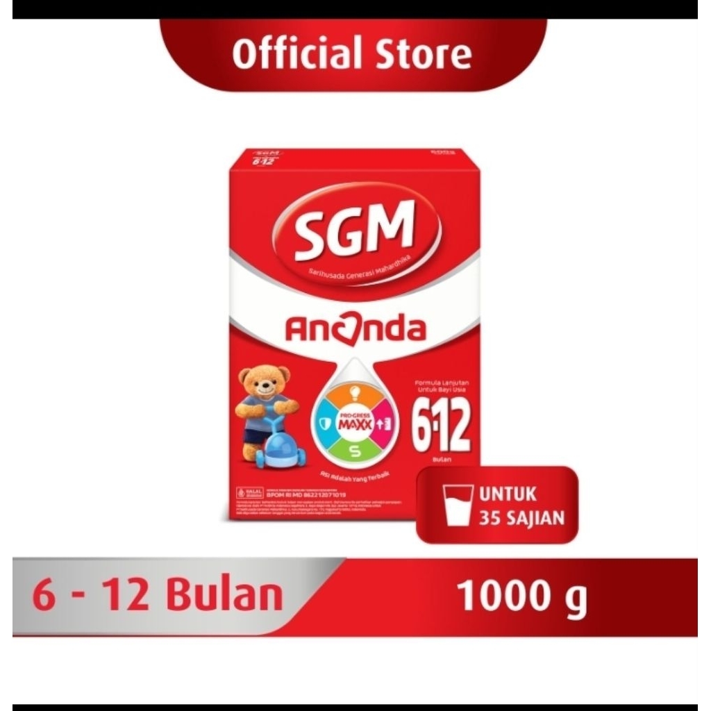 SGM ananda 6-12 1000gr SGM ananda 6-12 1 kg