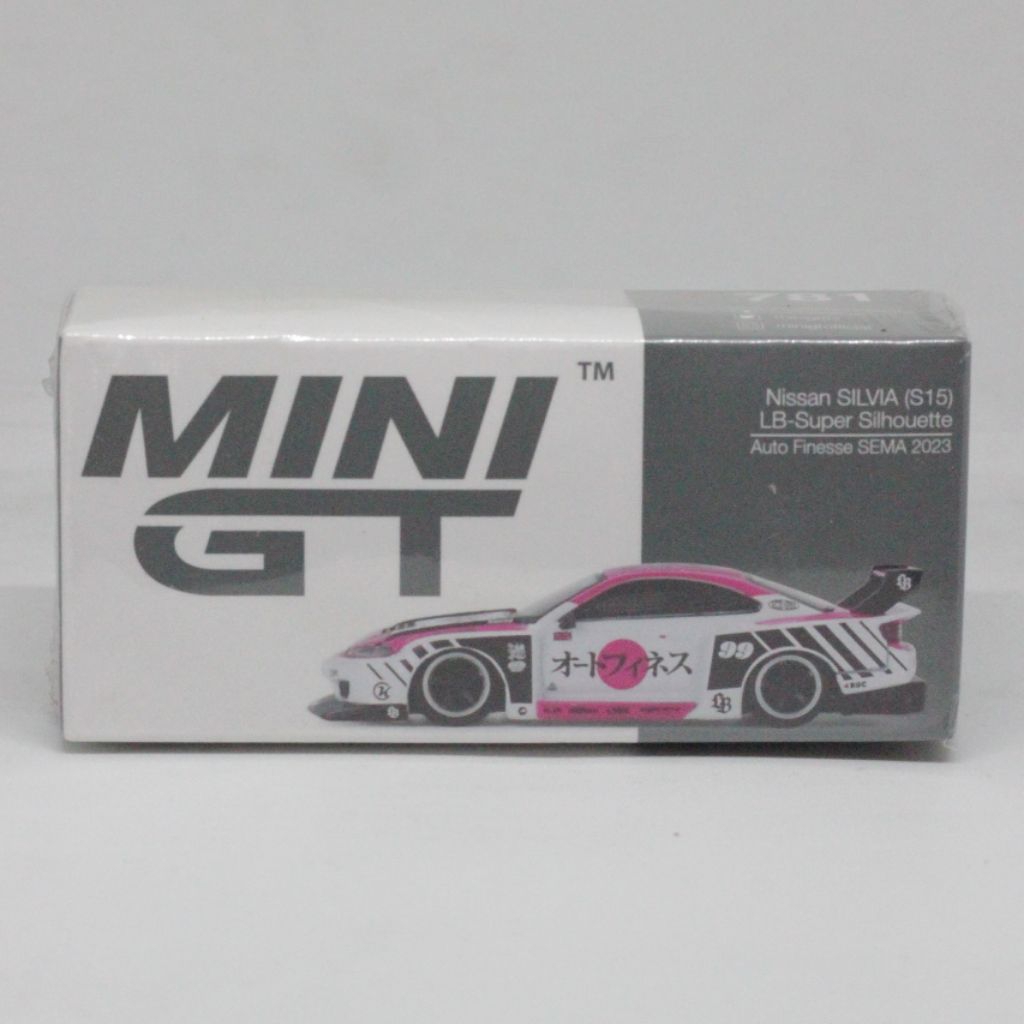 Mini GT Silvia S15 LBWK Auto finesse pink
