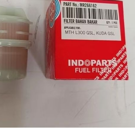 Filter bensin Saringan bensin Fuel filter INDOPARTS untuk l300 bensin,kuda bensin