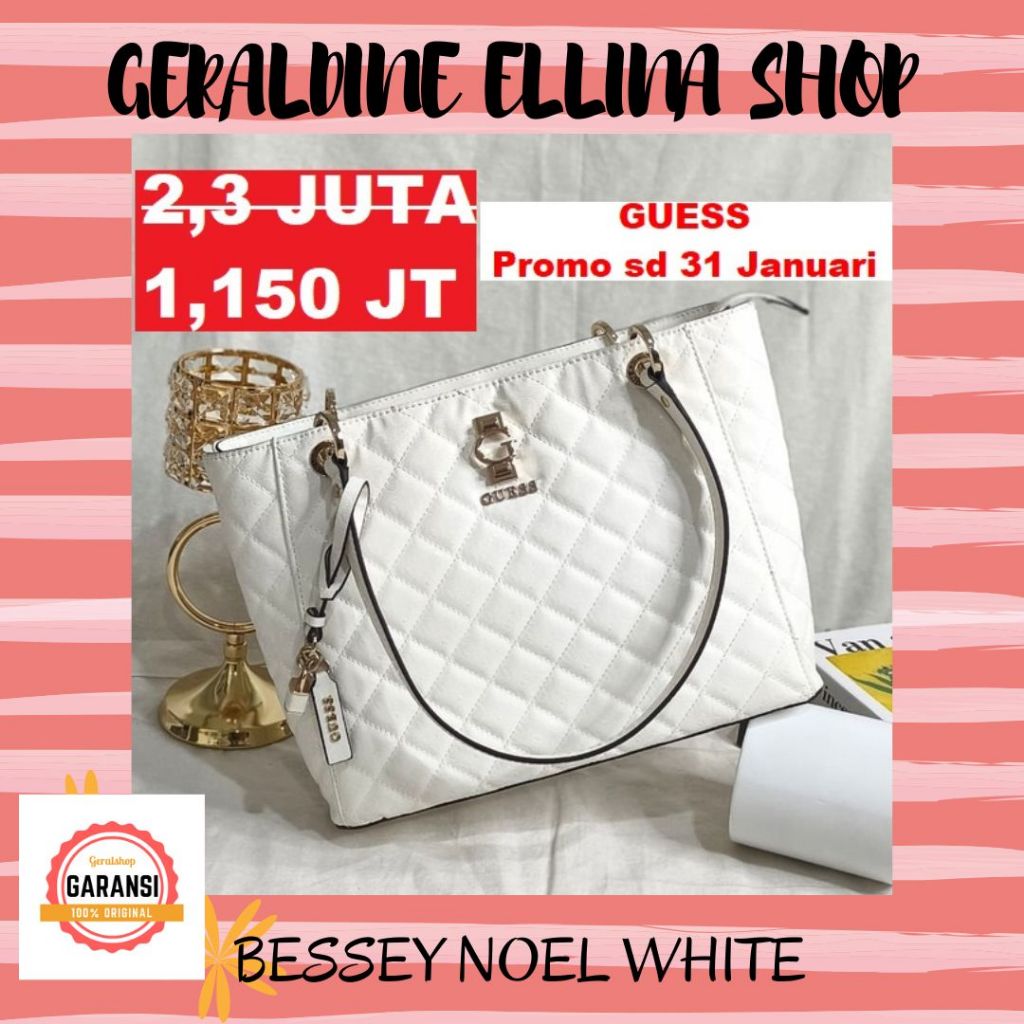 Tas Wanita Guess 100% Original SALE tote bag seri BESSEY NOEL