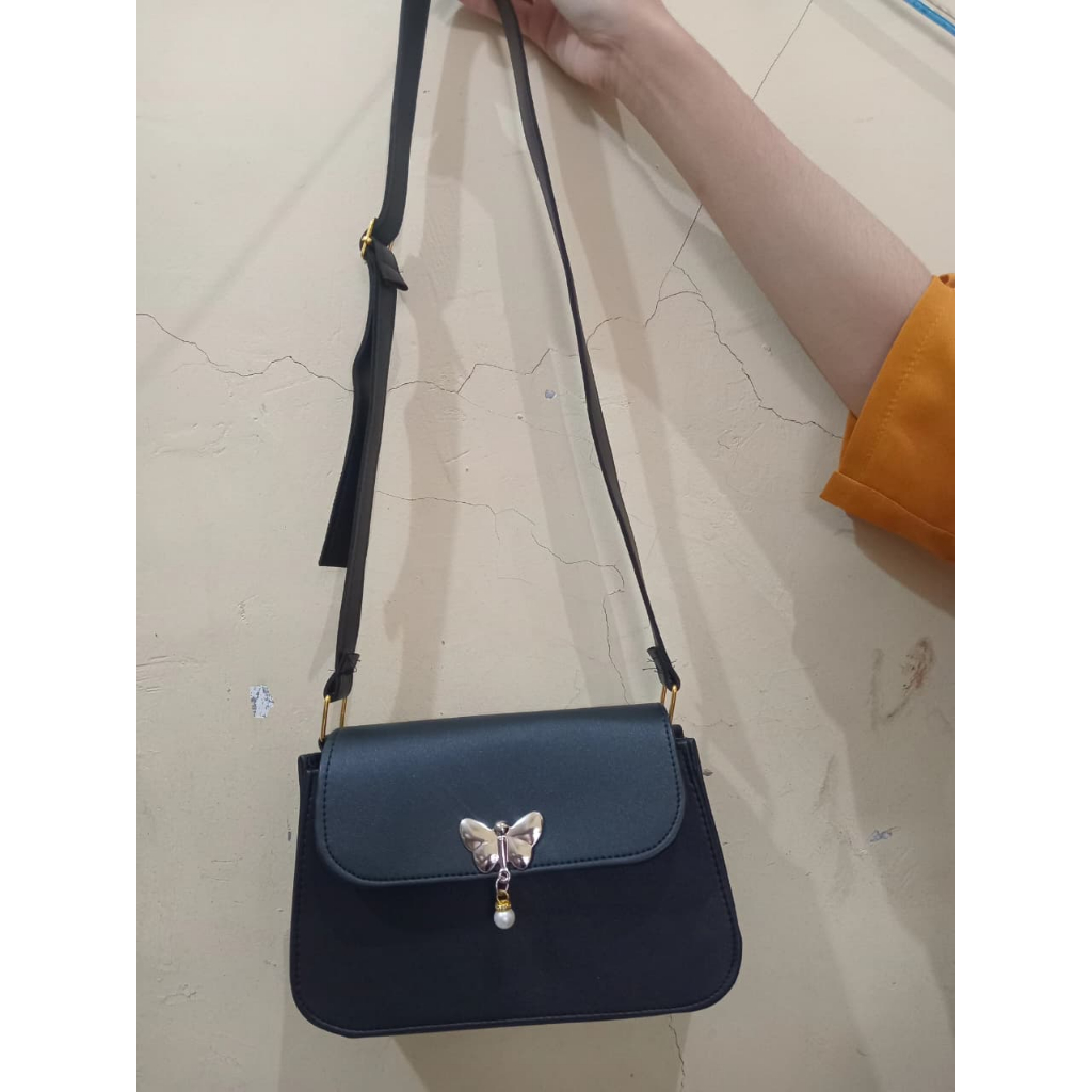 N-EY  - Tas Selempang Wanita Kiara acc Kupu kupu cantik