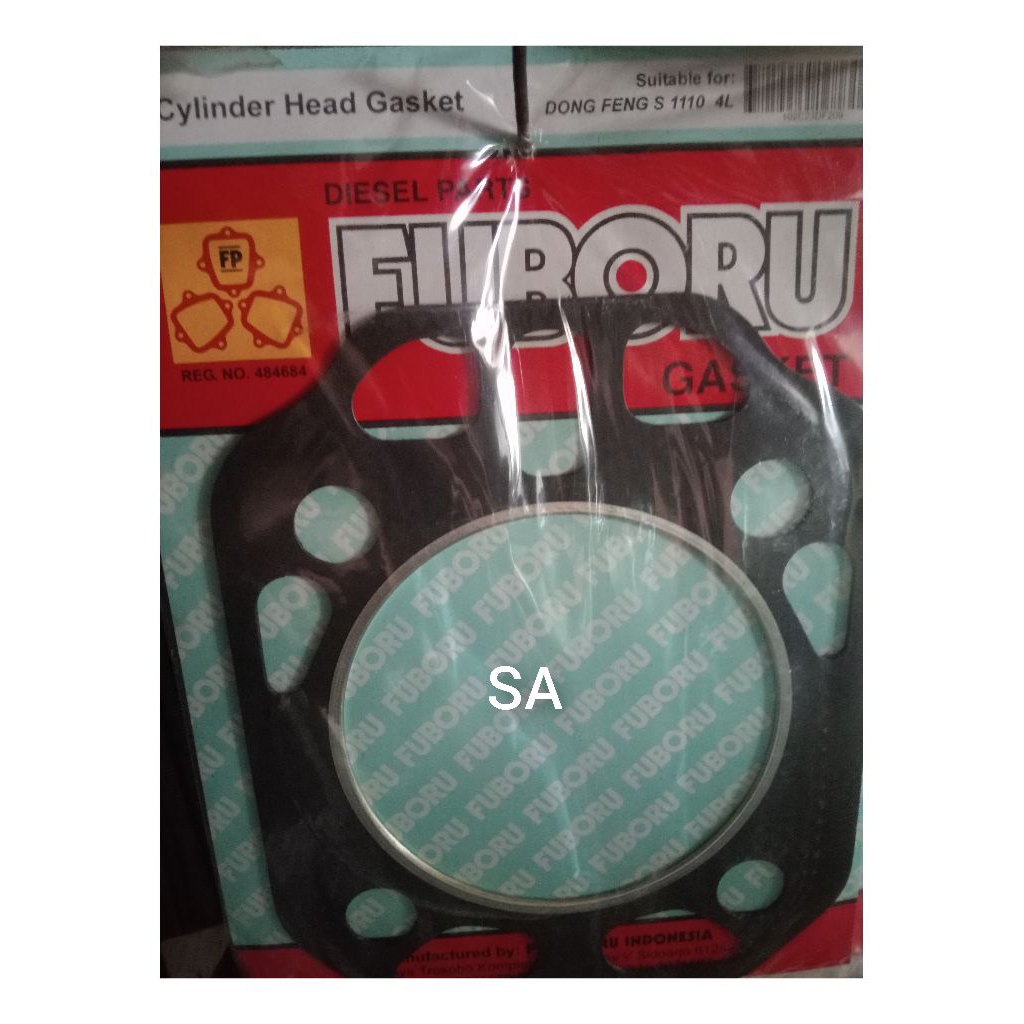 Gasket Cylinder Head Fuboru Dongfeng Tipe S 1110 4L