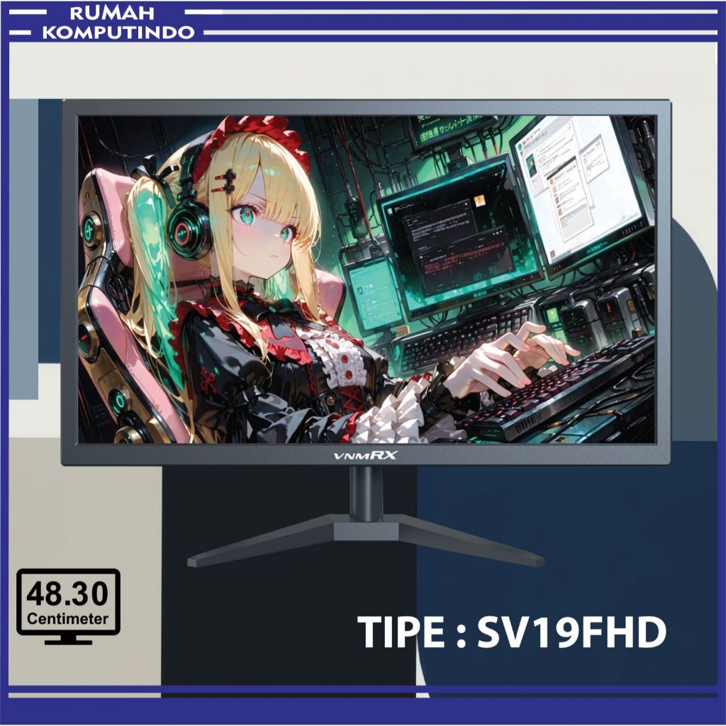 Monitor Venomrx Spectra View SV19FHD Baru LED 19 Inch