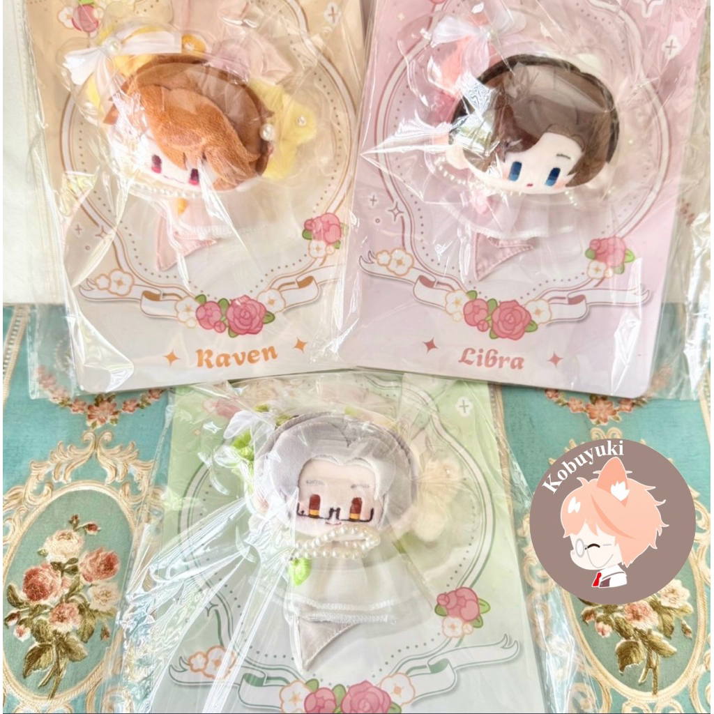 [Exclusive] OFFICIAL LIMITED 5th Anniversary Wedding Tears of Themis corsage plush artem wing luke p