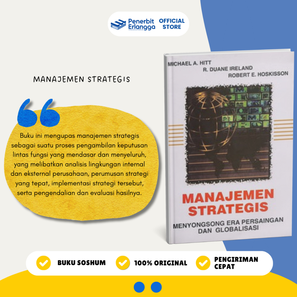 [Erlangga Official] Manajemen Strategis - Michael A.Hitt