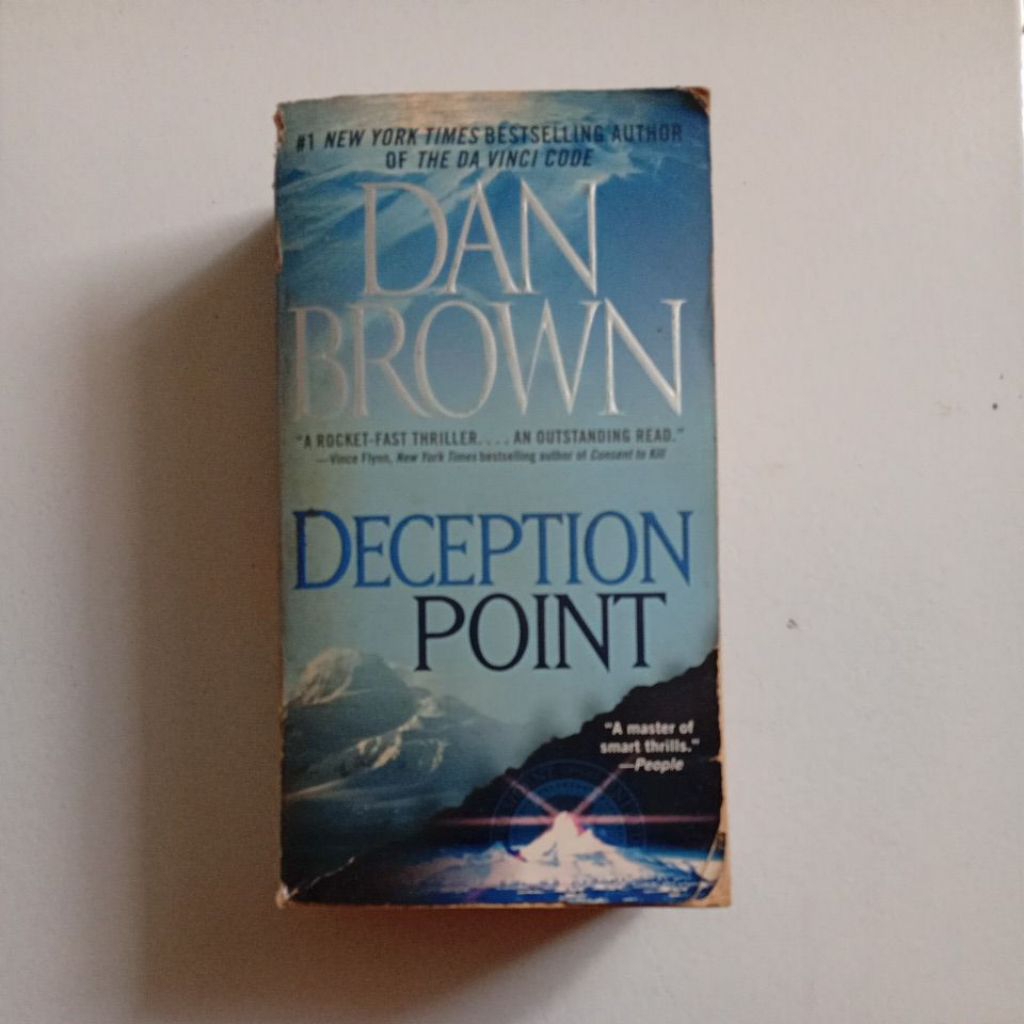 #1 New York Times Bestseller Dan Brown DECEPTION POINT Original Bekas