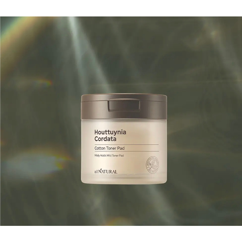 All Natural Houttuynia Cordata Cotton Toner Pad 80 pcs