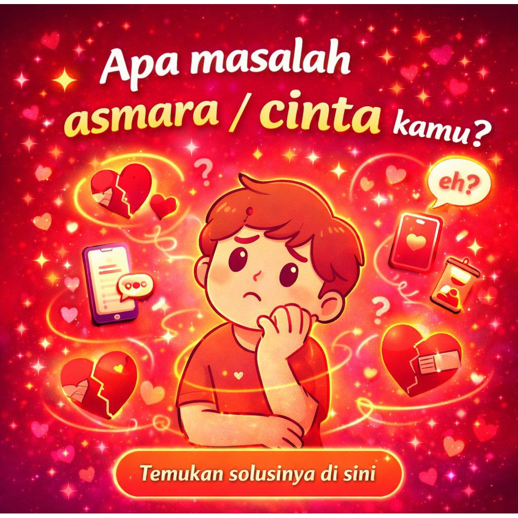 Jasa Reading/Ramalan/Ramal masalah jodoh dan asmara pria dan wanita