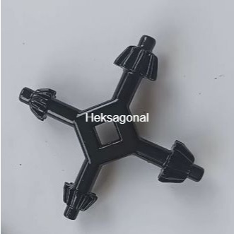 Kunci Kepala Bor 4 Cabang Drill Chuck Key 4 IN 1 UNIVERSAL BPN