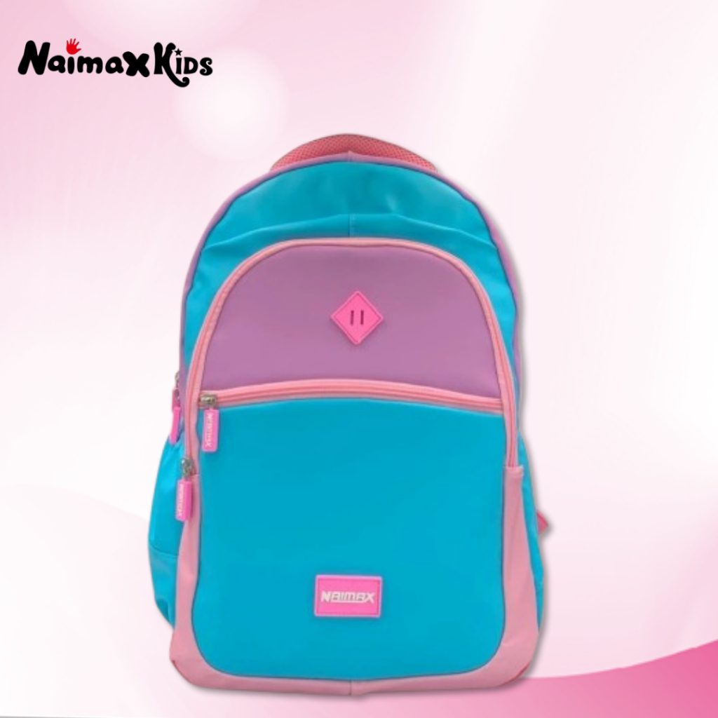 Tas Ransel Sekolah Anak Perempuan DailyPack SD SMP Pink | Naimax Kids Keren & Awet