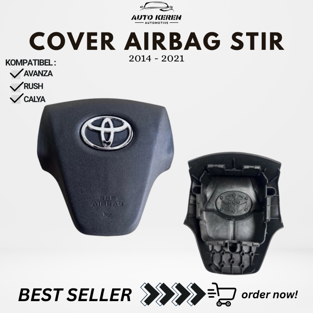 COVER AIRBAG STIR AVANZA RUSH CALYA 2014 - 2021