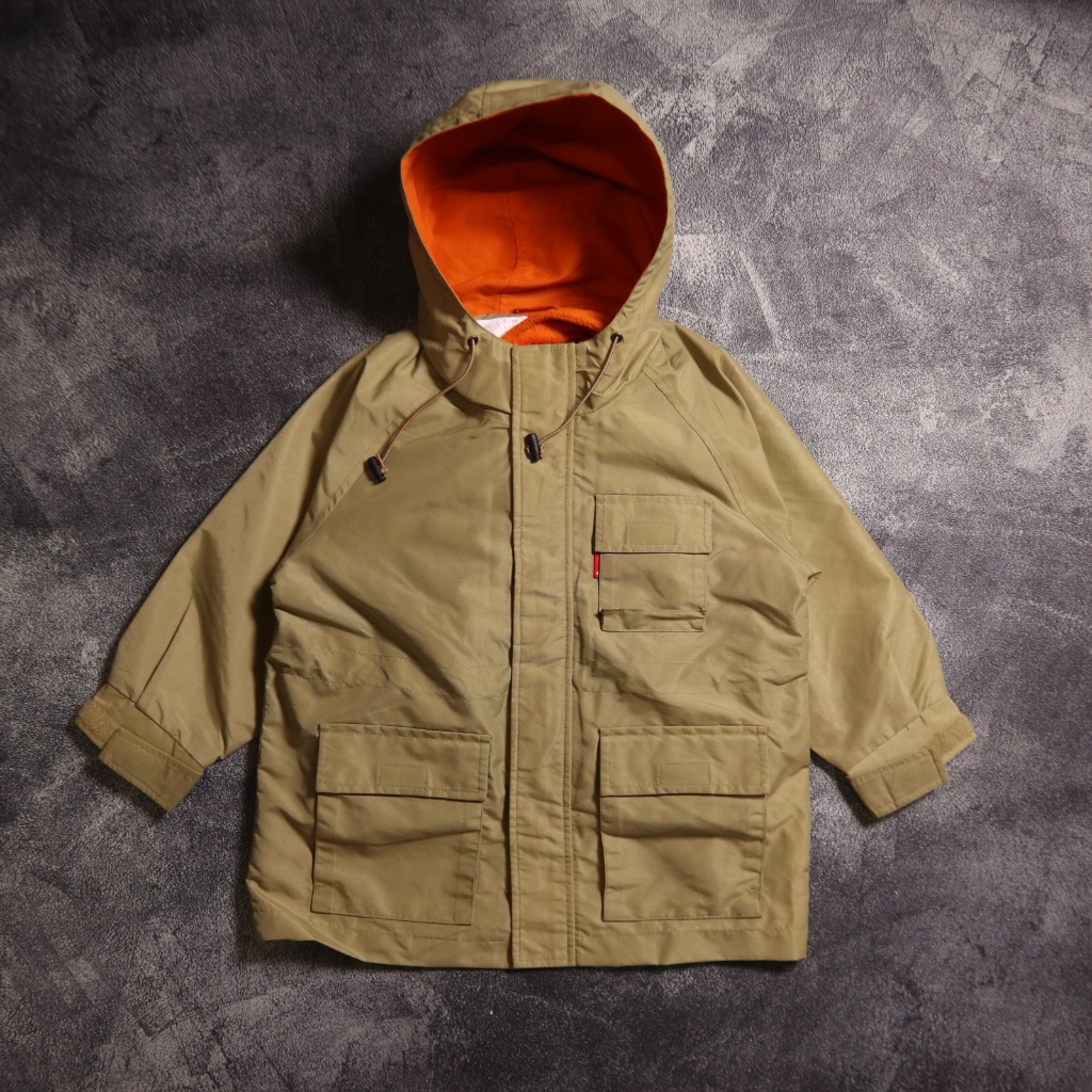 JAKET UNIQLO PARKA KIDS THERMAL AN86 SIZE ANAK 110 JACKET