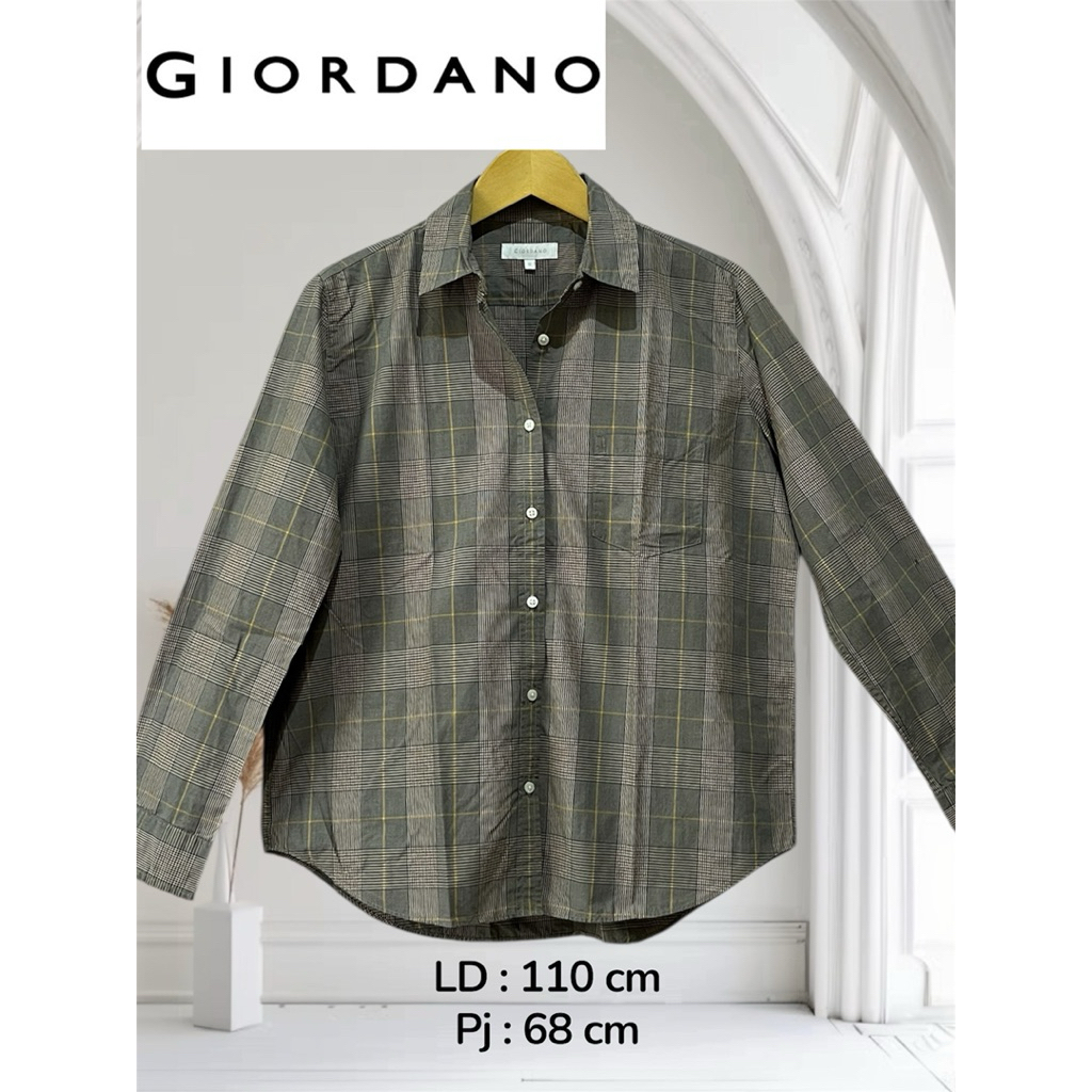 kemeja GIORDANO wanita